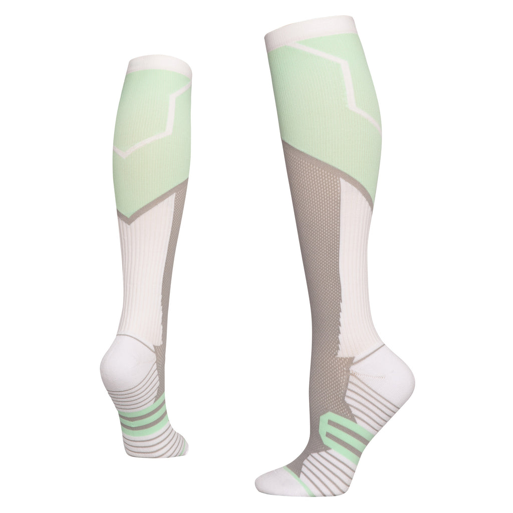 Chaussettes à compression longue pour le cyclisme et le fitness