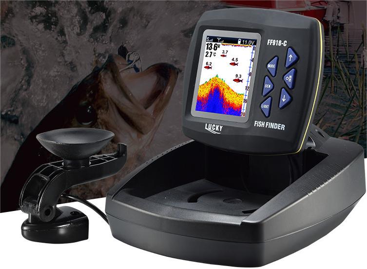 Sans fil Sonar Intelligent Muddy Water Vision Équipement de pêche extérieure Fish Finder