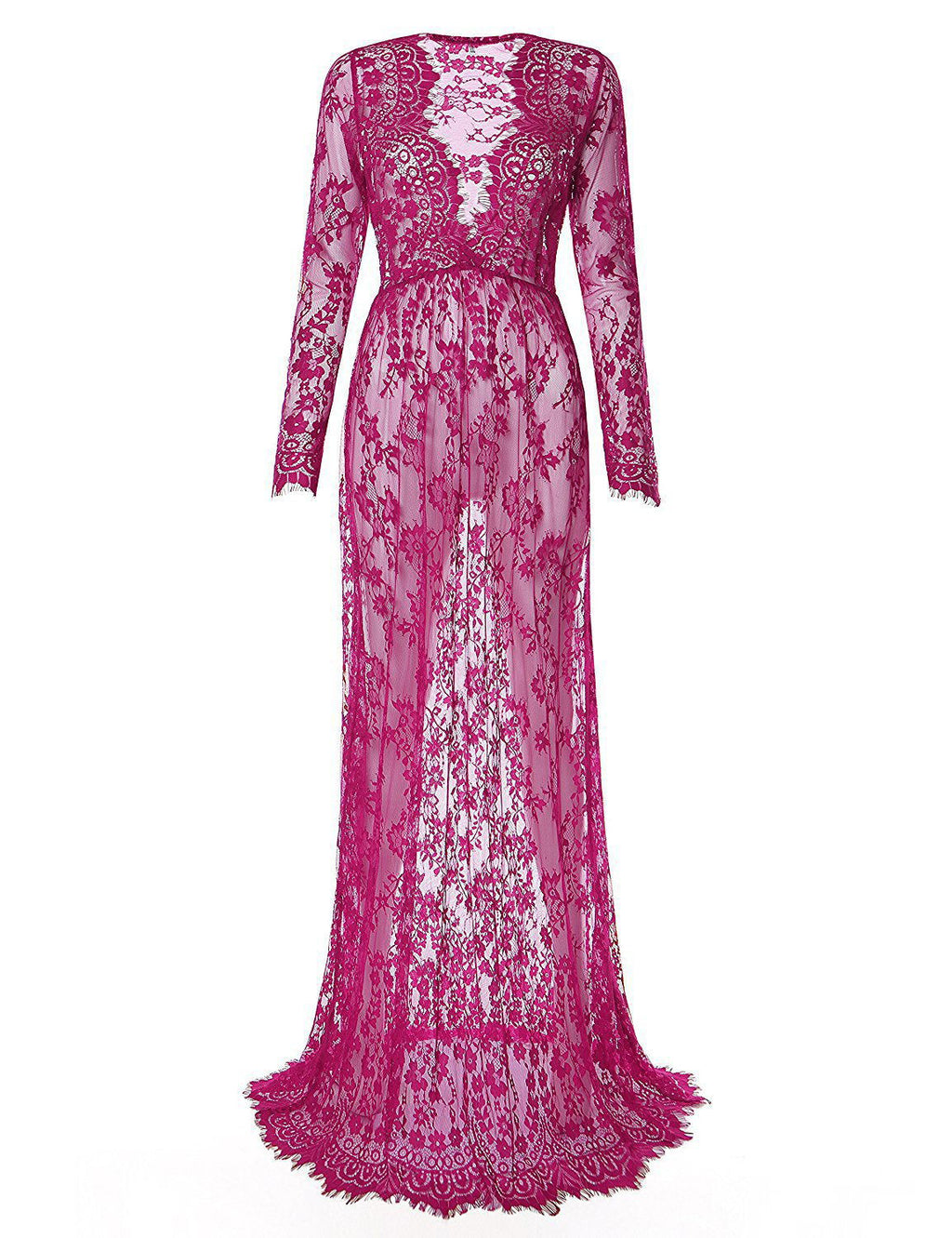 Robe enceinte Pyjamas Dentelle Robe de maternité Femmes