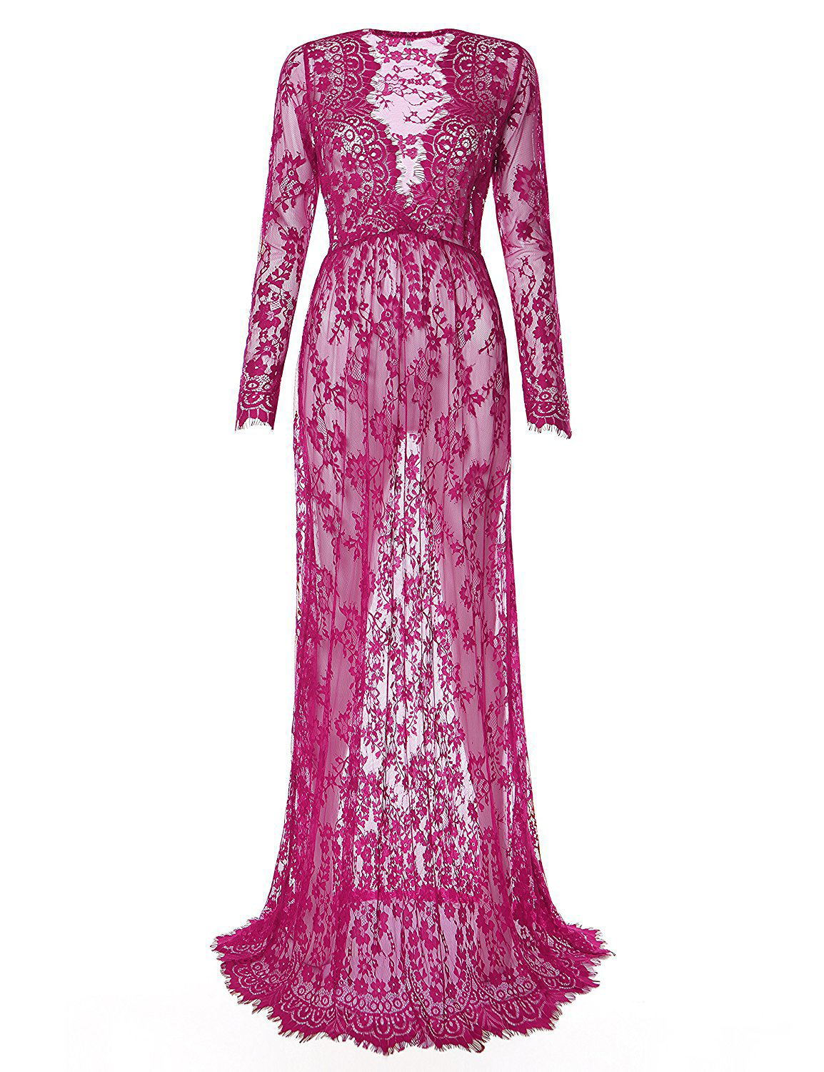 Robe enceinte Pyjamas Dentelle Robe de maternité Femmes