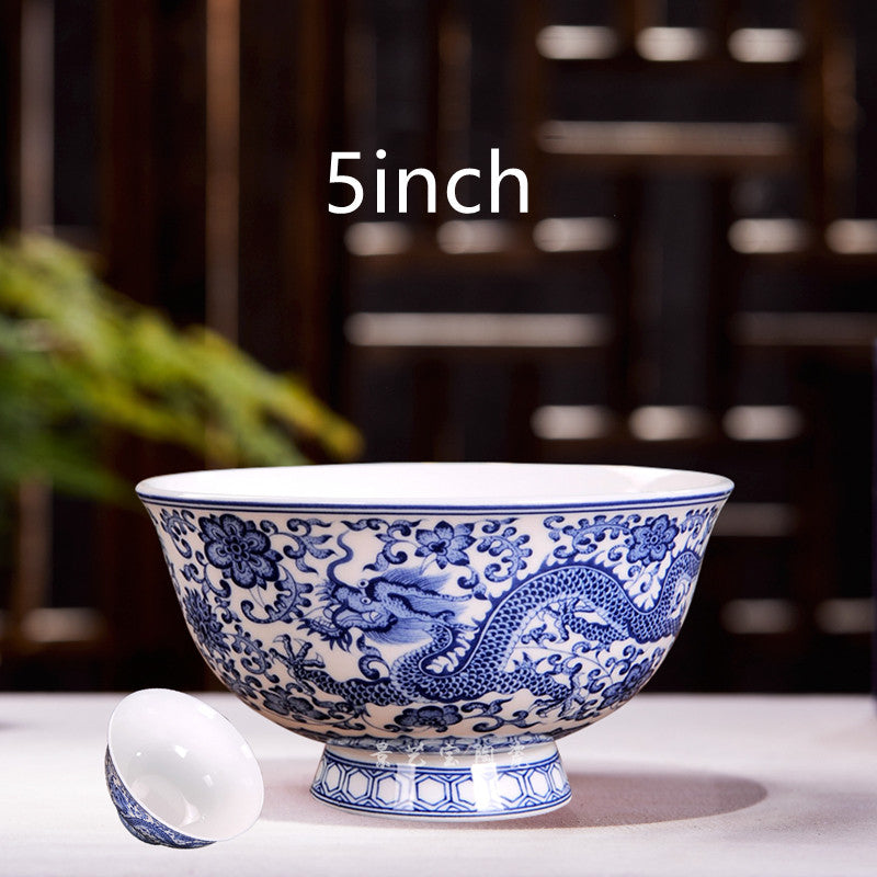 Bols de nouilles domestiques Os de céramique Chine pour manger
