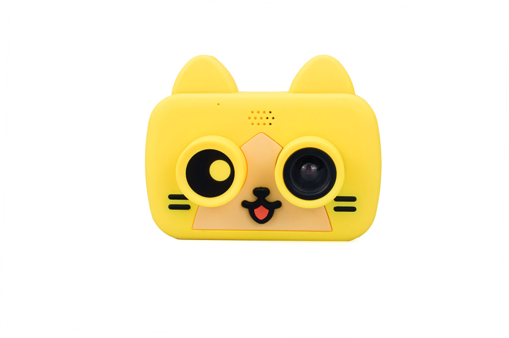 Cartoon chaton enfant appareil photo numérique