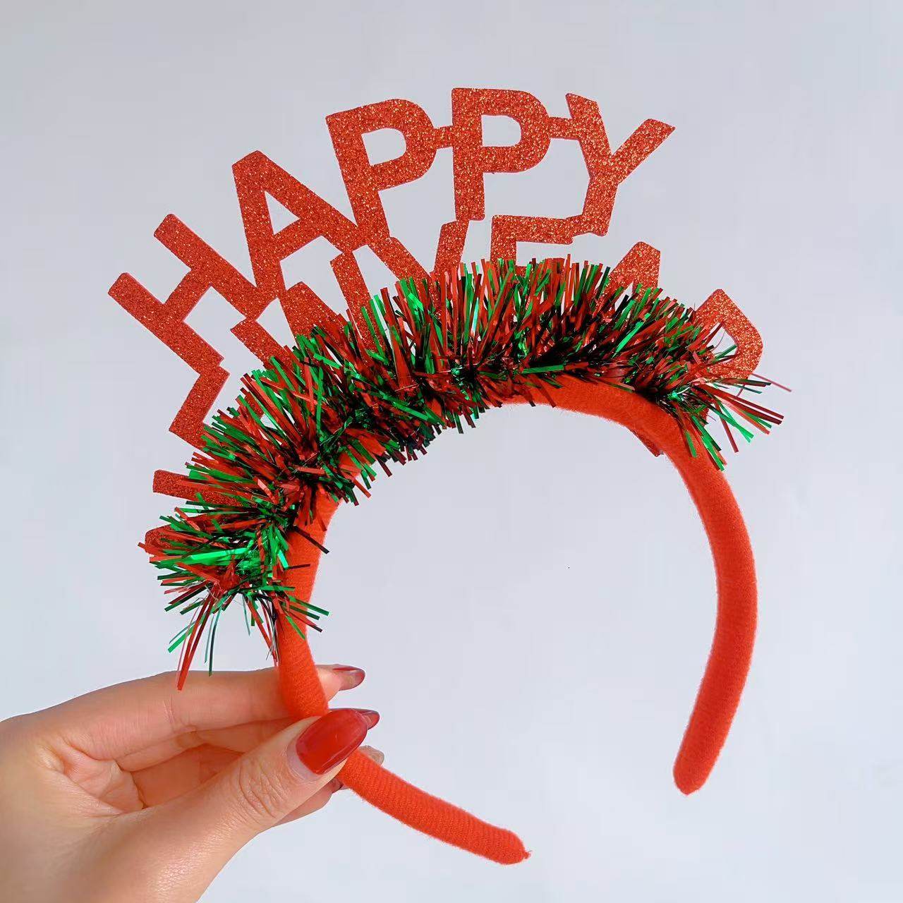 Bandeau d'anniversaire Une photo Prop pour les fêtes de Noël