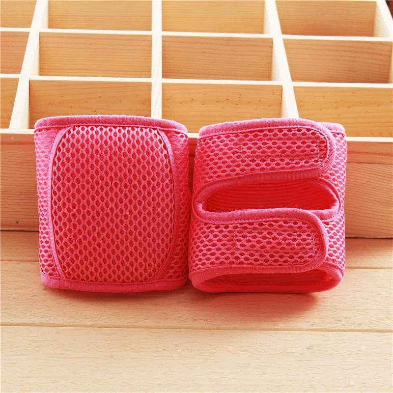 Été mince bébé enfant Crawling Knee Pads