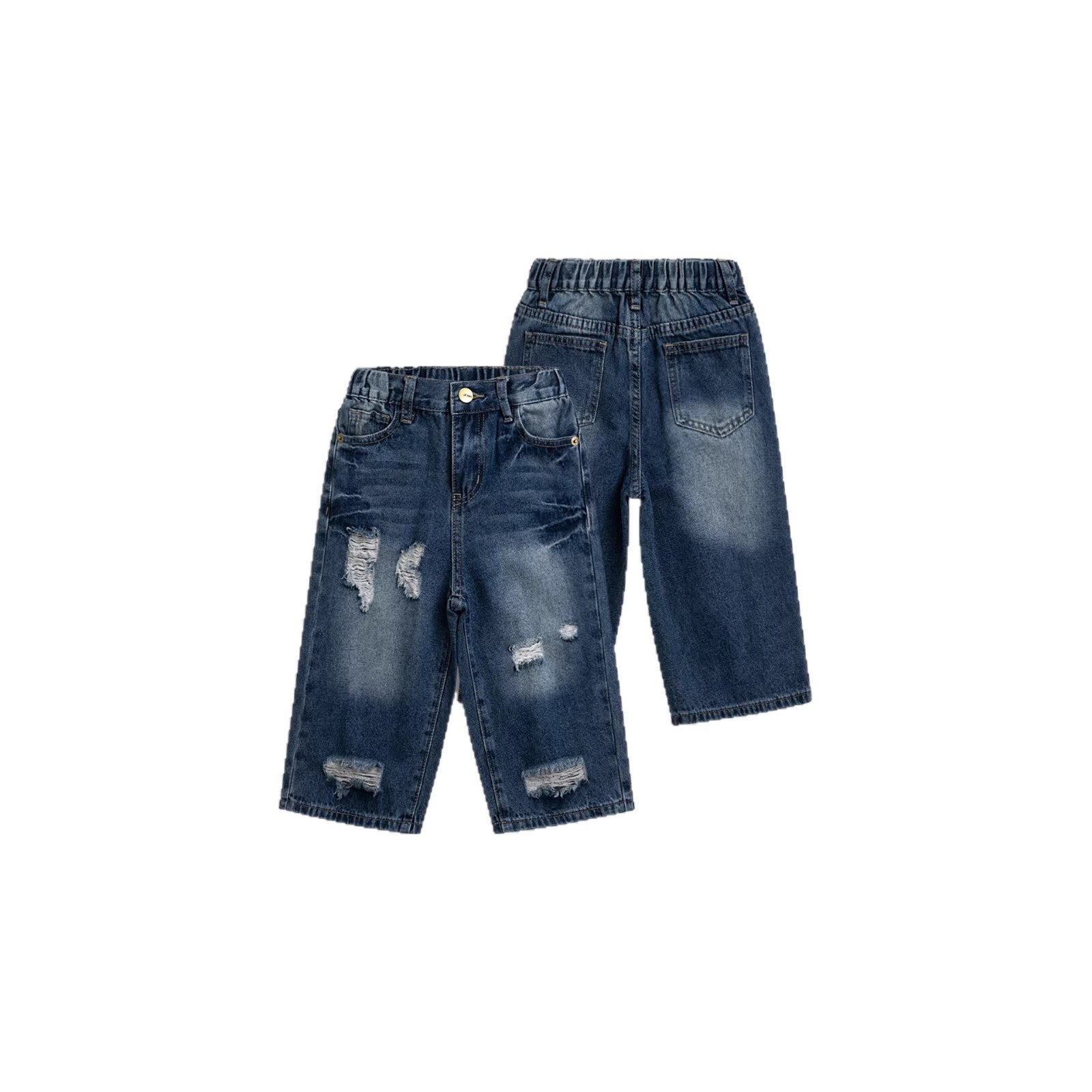 Lavé doux et confortable garçon Denim Short