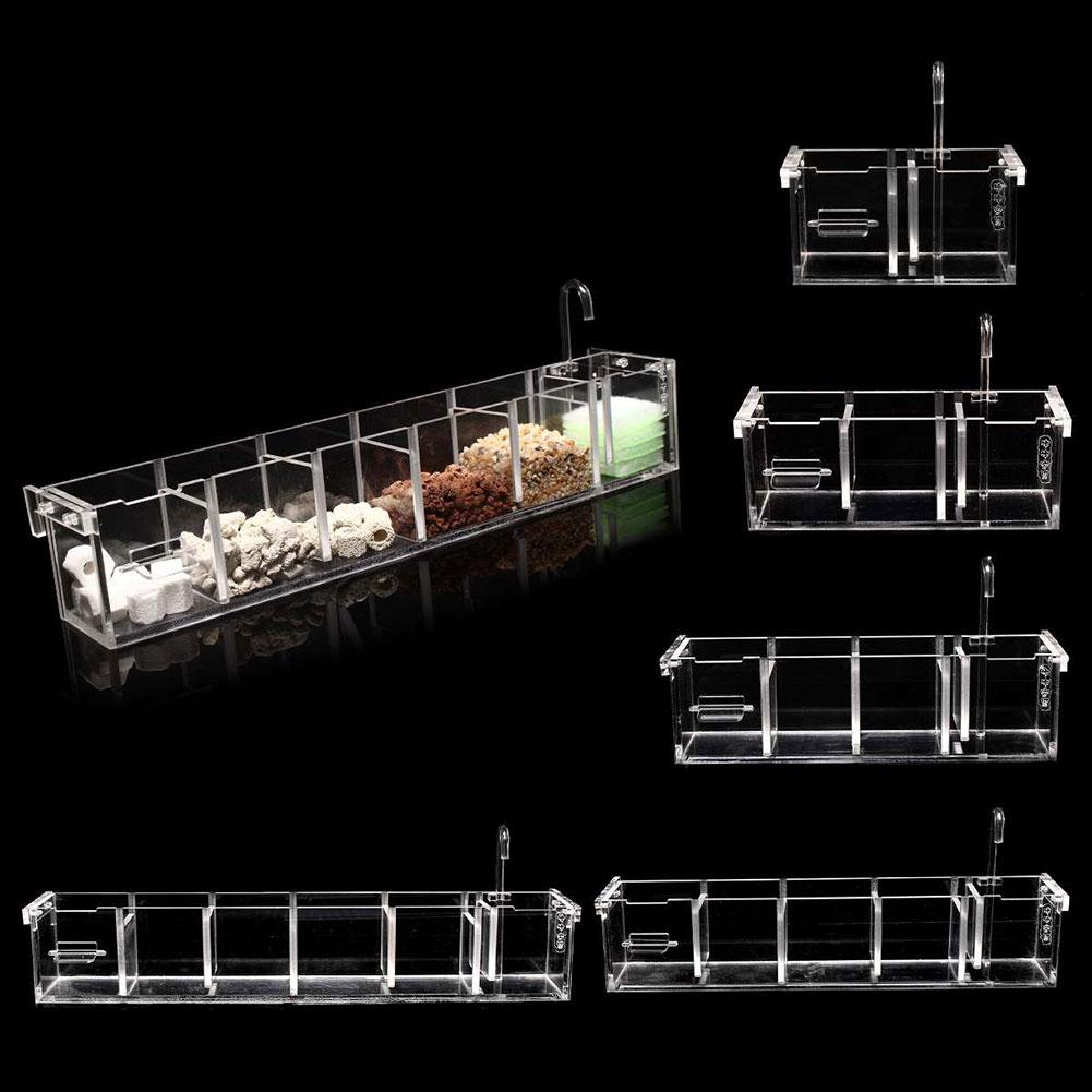 Mettre le filtre humide sur le filtre pour séparer le réservoir de poisson