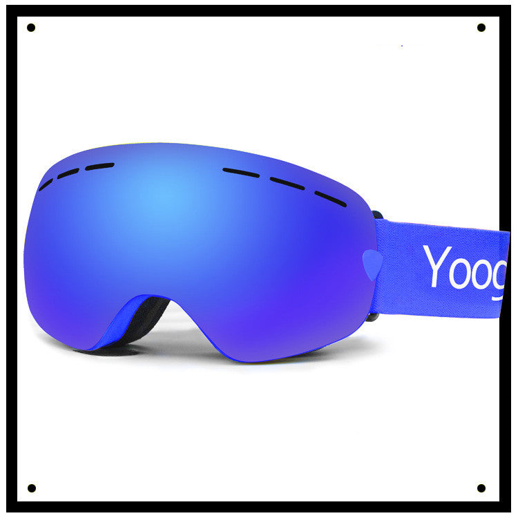Lunettes de ski pour adultes à double couche