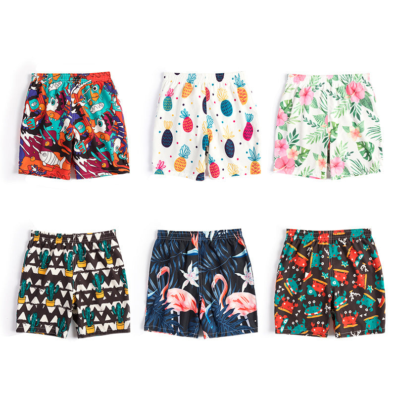 Short de plage pour enfants boxer maillots de bain