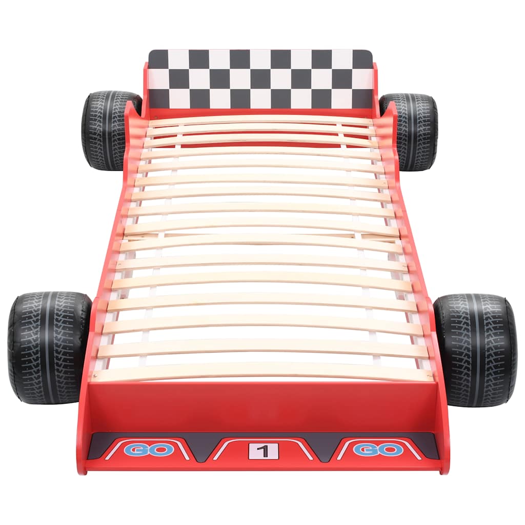 Lit pour enfants dans la conception de voiture de course lit pour enfants dans la conception de voiture de course