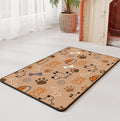 Chiens et chats Manger Mat Anti-overflow Waterproof Facile à nettoyer Animaux de compagnie Aspirant de l'eau Quick-