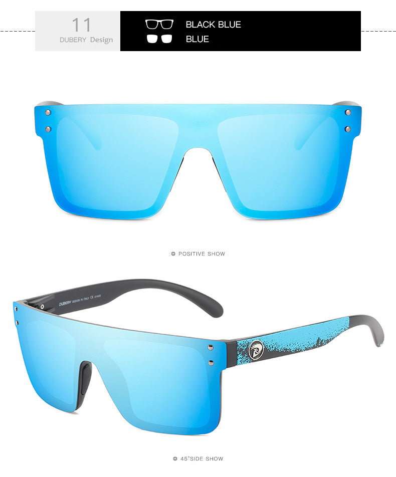 DUBERY Lunettes de soleil à une pièce surdimensionnées