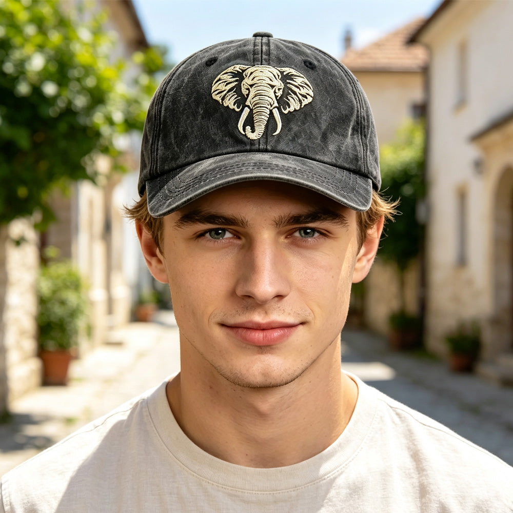Casquette de baseball en coton lavé vintage 2pcs