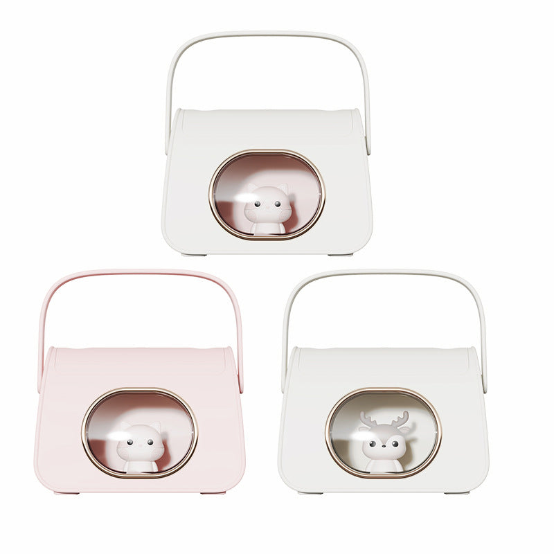 Cute Pet Double Spray Humidificateur Cute Mini Grande Capacité