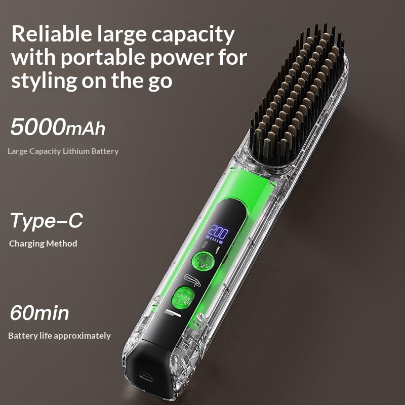 2-en-1 Small Bangs Straightener Mini Fer plat