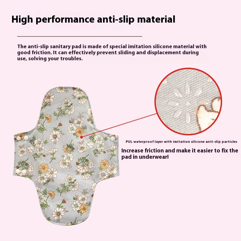 Tapis de protection antidérapant Lavable Nappe sanitaire en coton pur pour Urine fuite Graphène A
