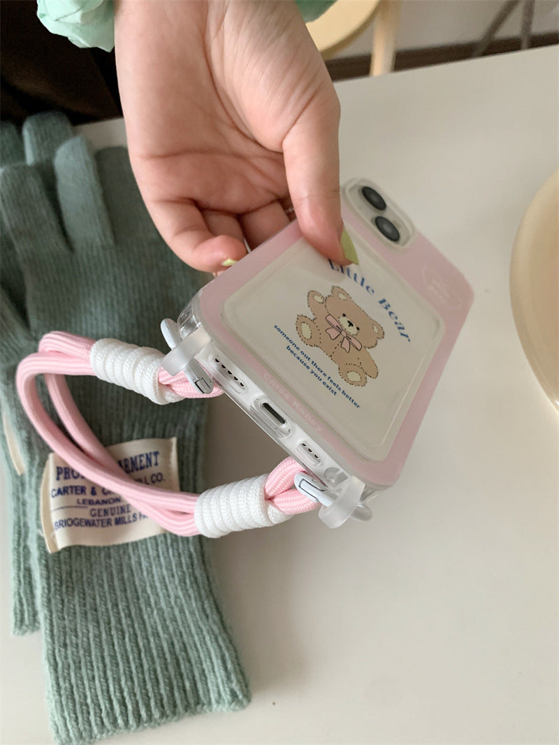Caricature de la mallette de lanyard
