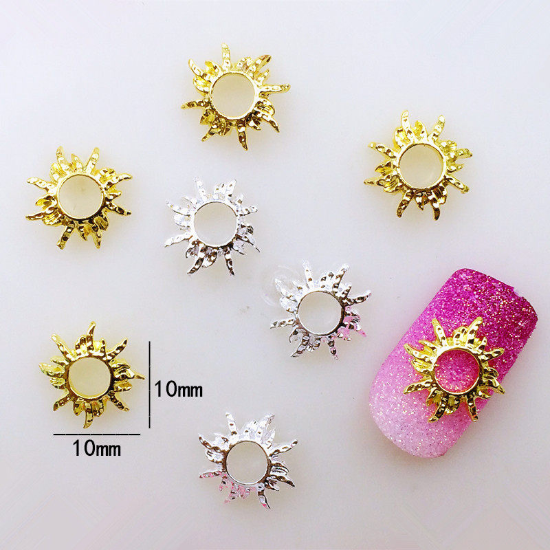 Stickers Nail Art Métal Accessoires Bricolage Nail
