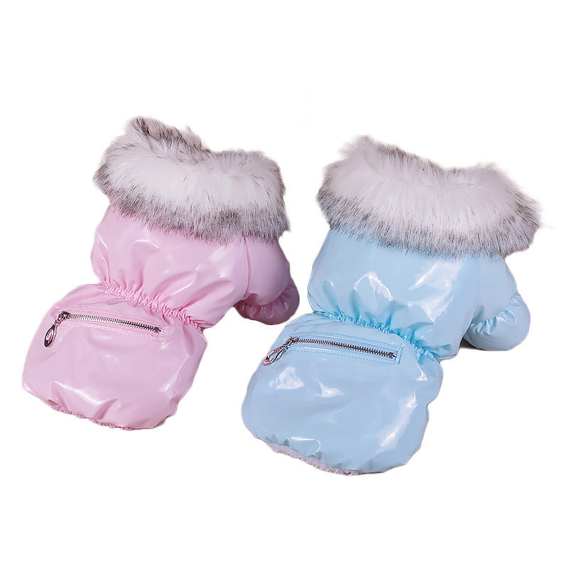 Chaud Pet Automne et hiver épaississant Puppy Down Veste