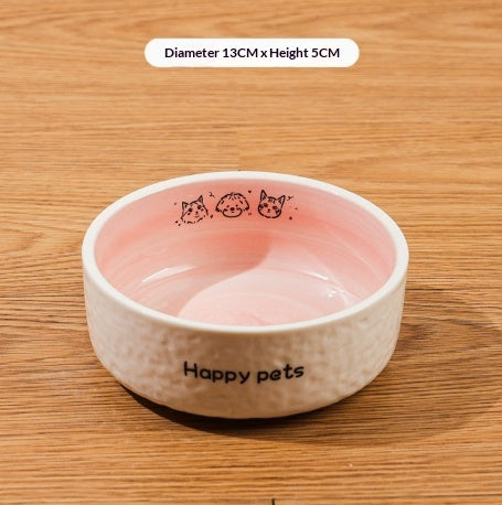 Ceramic Bowl Set Elévated Pet Bowls Food Bowl et Water Bowl pour chiens et chats