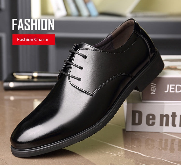 Véritables chaussures en cuir d'affaires formelle extra-grand homme