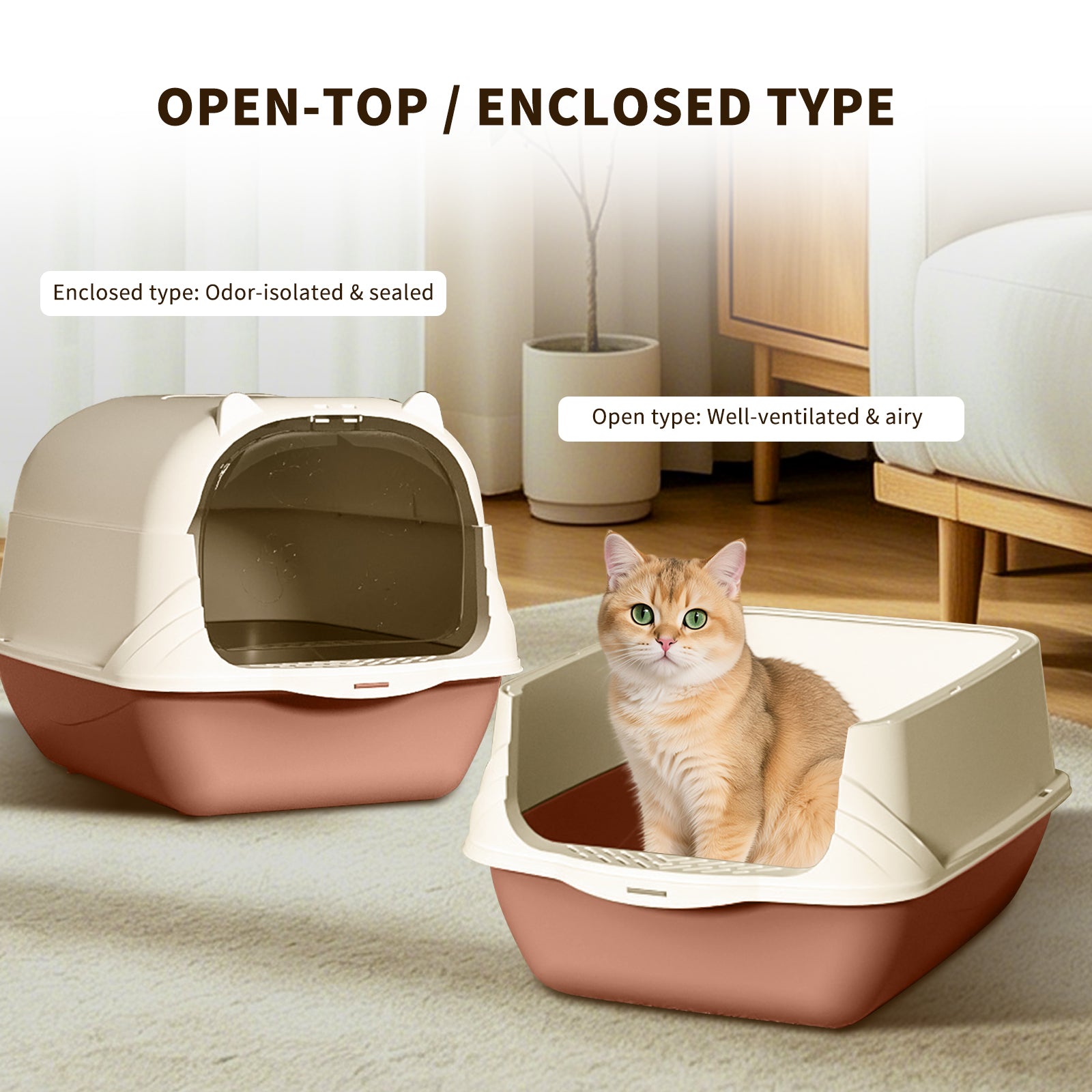 Uniquement prise de soi---Portable Litter Box