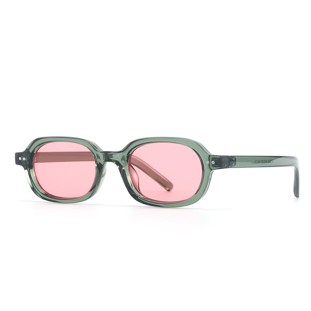 Style Unisexe Rétro Mode Lunettes de soleil de protection UV