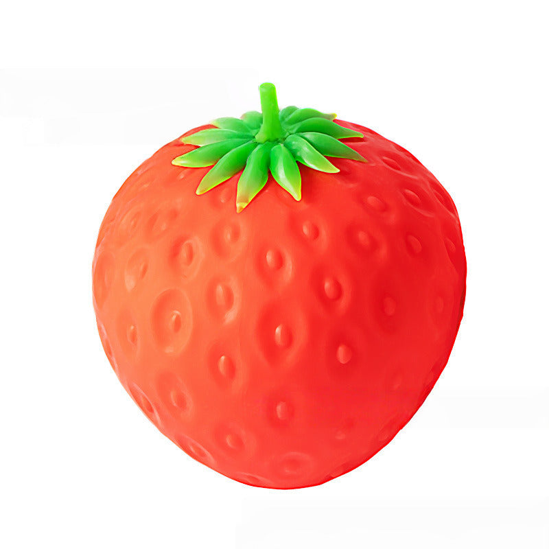 Stress-relief Simulation Strawberry Fruit Squishy Toy
