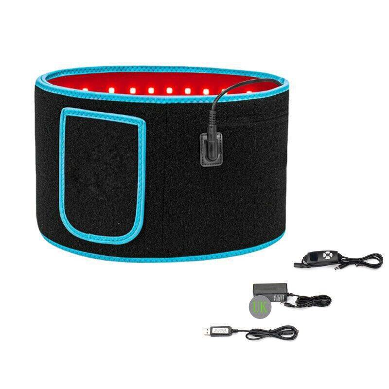 Infrared Red Light Therapy Ceinture d'enroulement - Réduction du gras et de la douleur