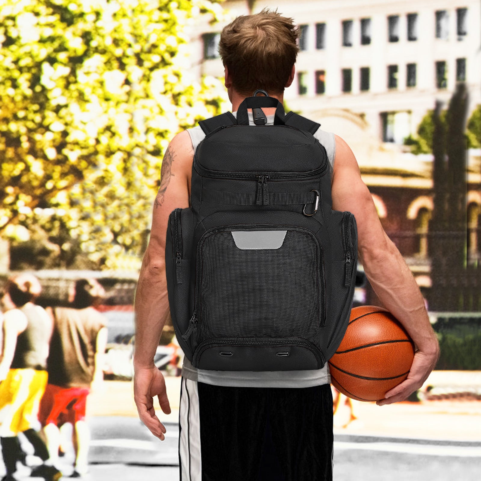 Femmes Voyage Sports et ordinateur-friendly Air-Cushioned Sac à dos