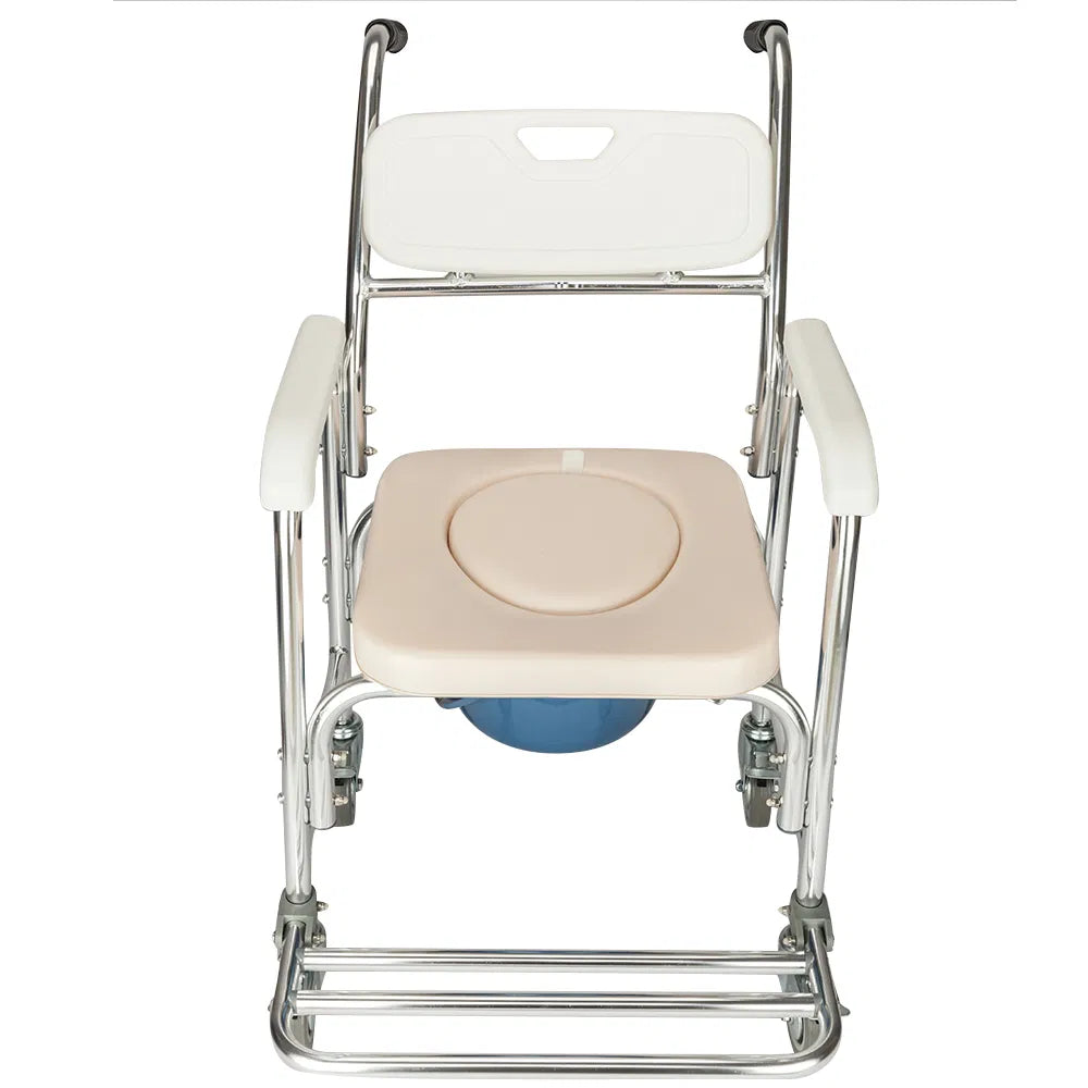 4 en 1 Aluminium multifonctionnel Personnes âgées Personnes handicapées Femmes enceintes Commode Chaise