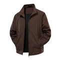 Veste de travail stretch en nylon pour homme - Manteau en cuir souple pour Hikin