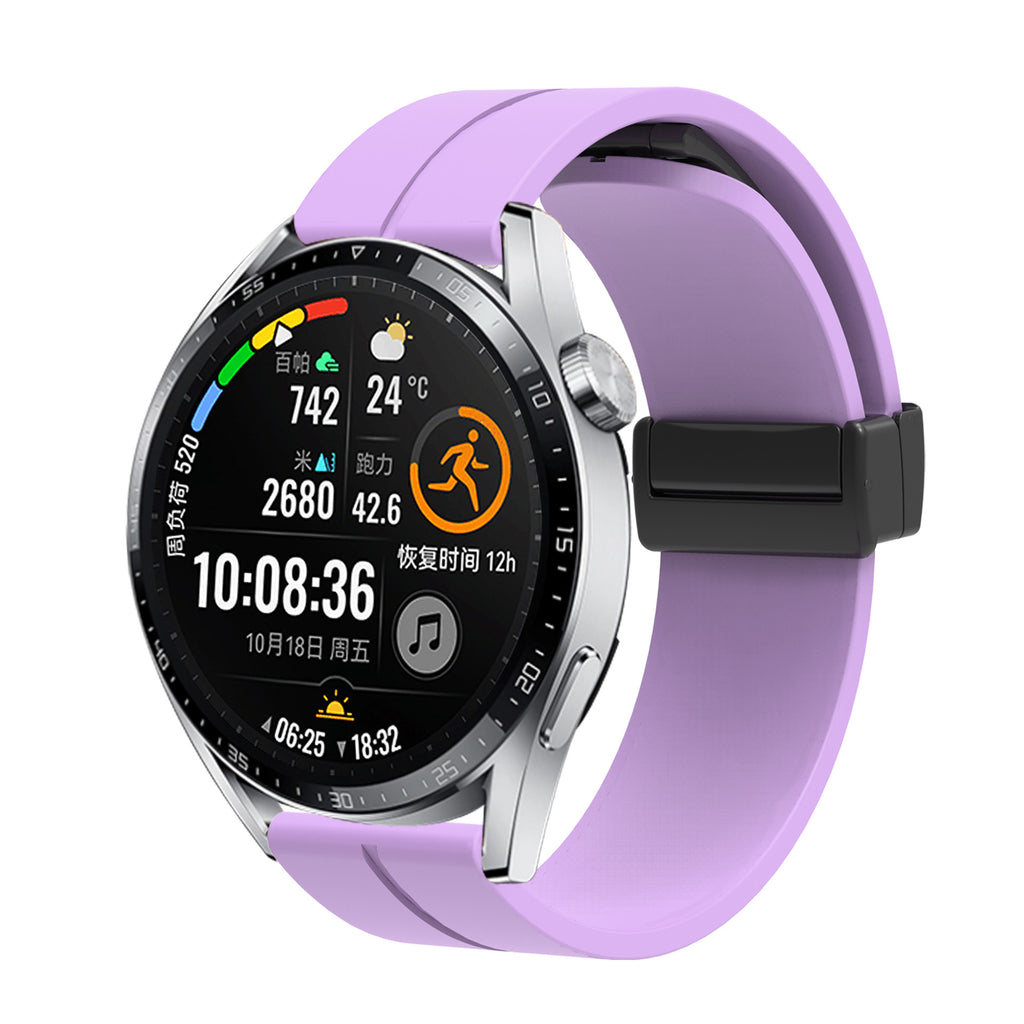Bracelet magnétique pliant en silicone