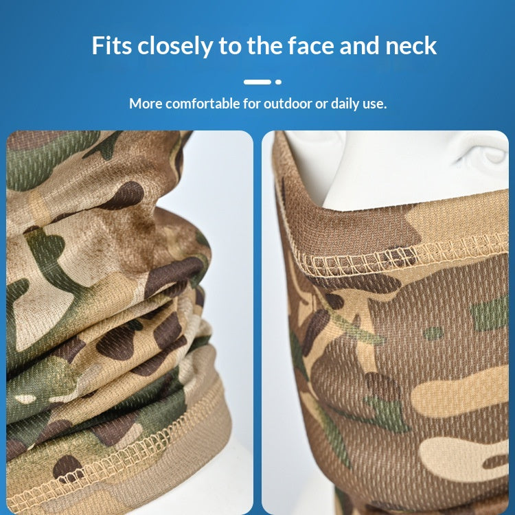 Tout en un col respirant Gaiter avec protection solaire Parfait pour une utilisation extérieure