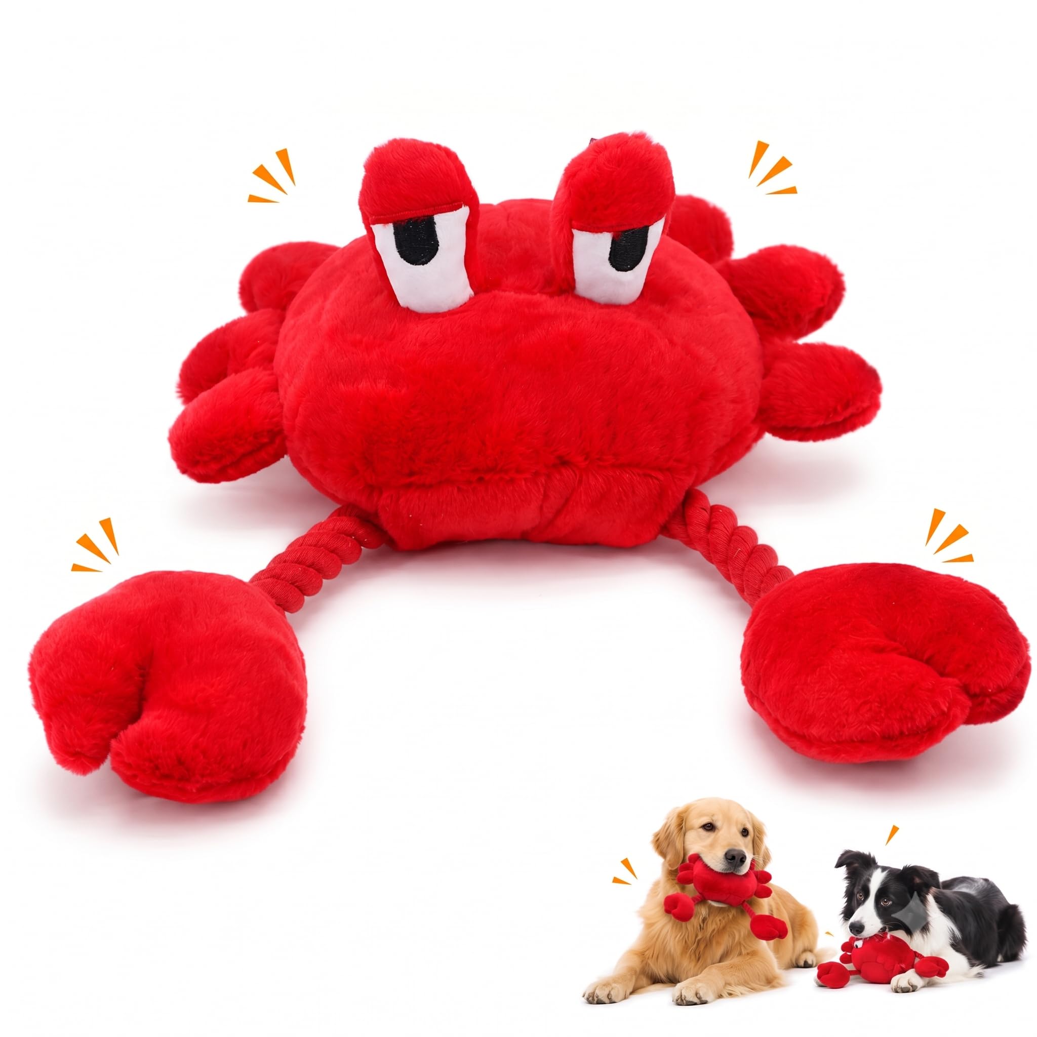 Jouet en peluche de chien squeaky