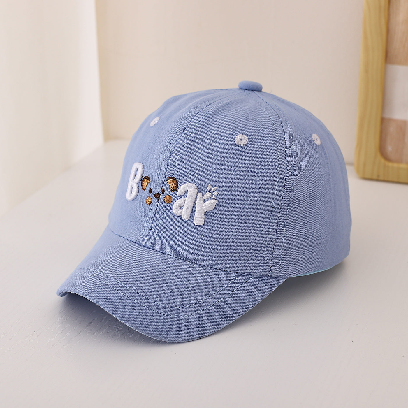 L'enfant simple couleur de la souris de dessin animé Lettre Broderie réglable mignon et occasionnel