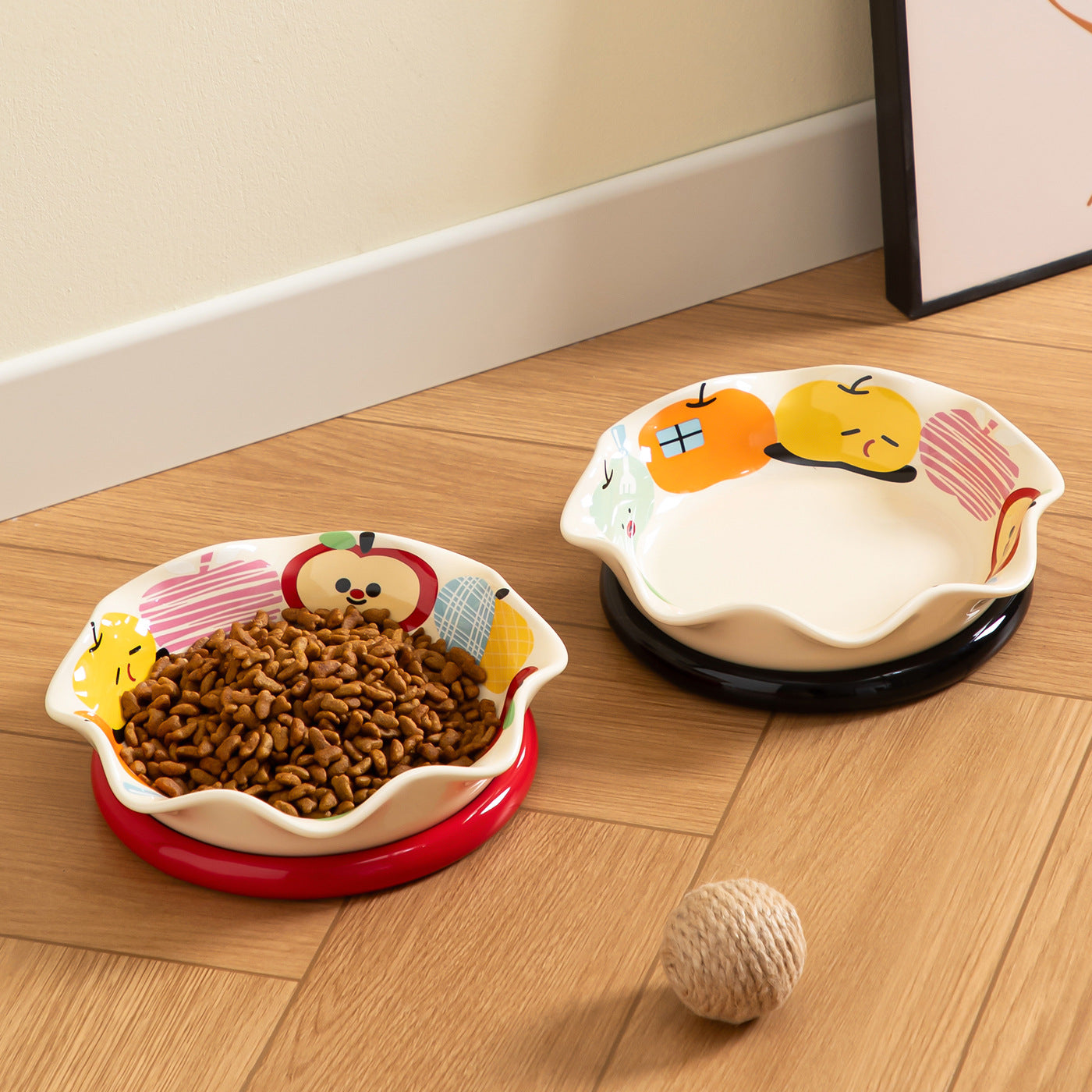 Cartoon Céramique Pet Bowl
