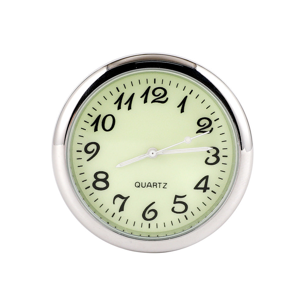 Horloge de voiture 4 Cm en diamètre Horloge électronique Quartz