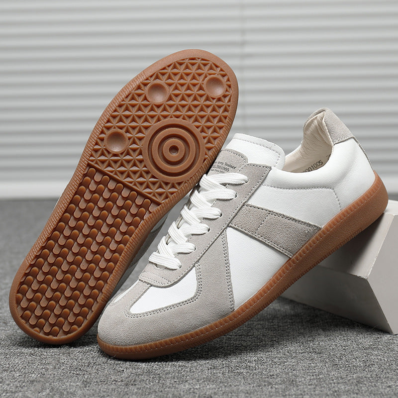 Chaussures Retro Unisexe de style japonais Blanc Sneakers