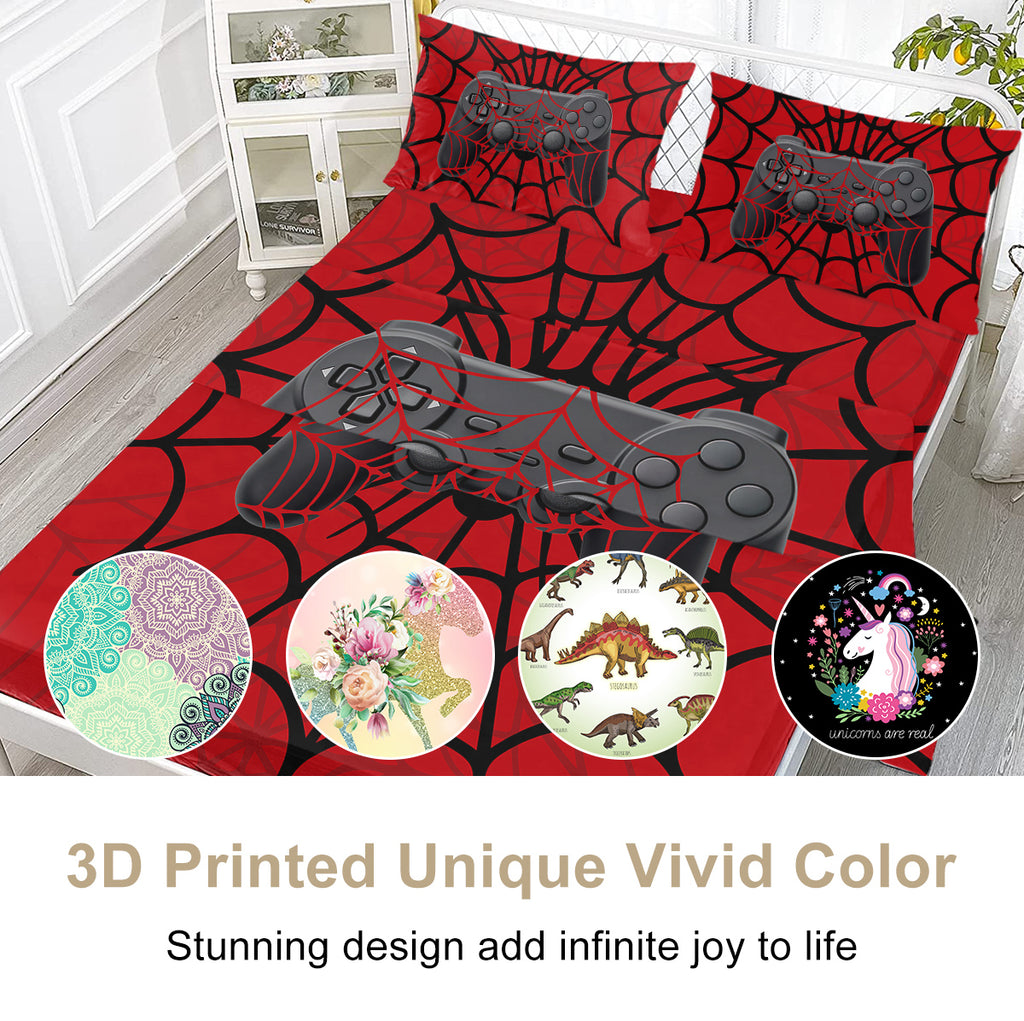 Ensemble de draps de 4PCS Gamer