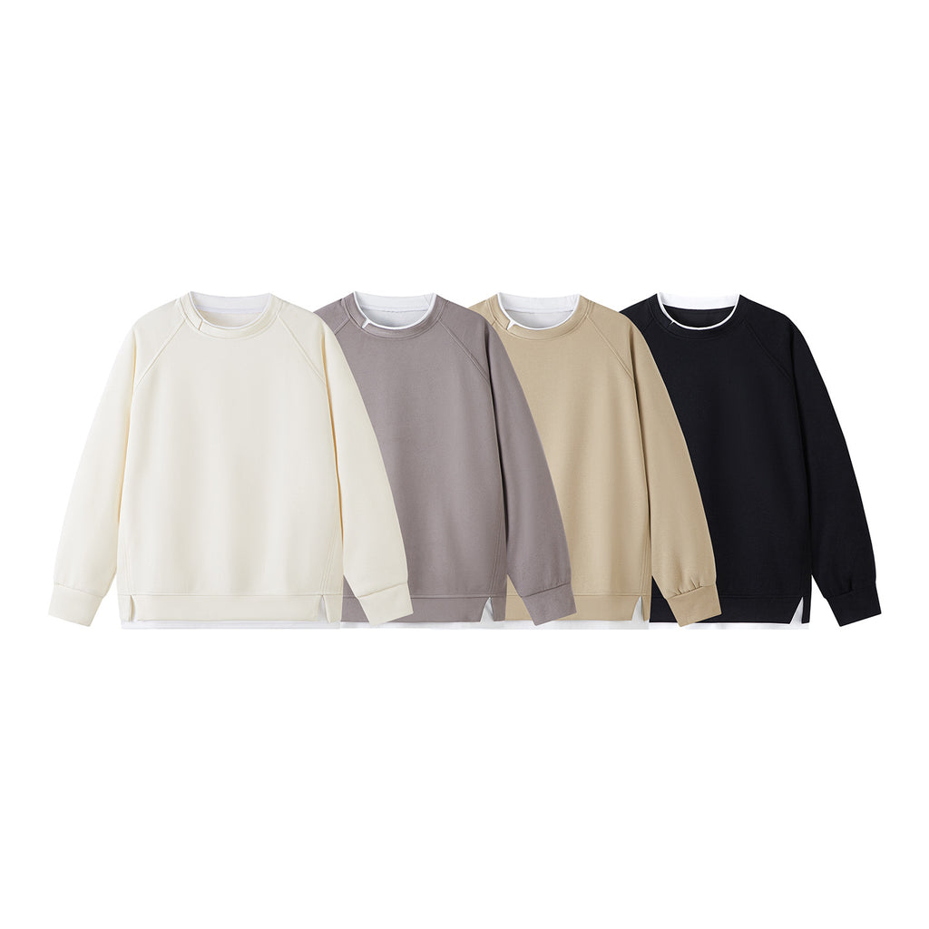 Pull-over en col d'équipage pour femmes