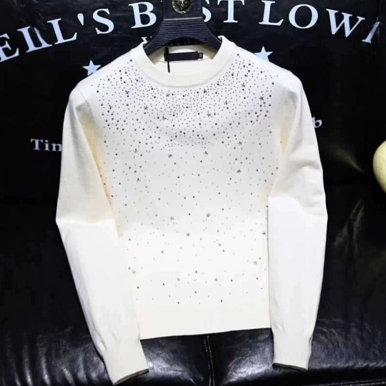 Homme AutumnHiver Crew-Neck Slim-Fit En bas