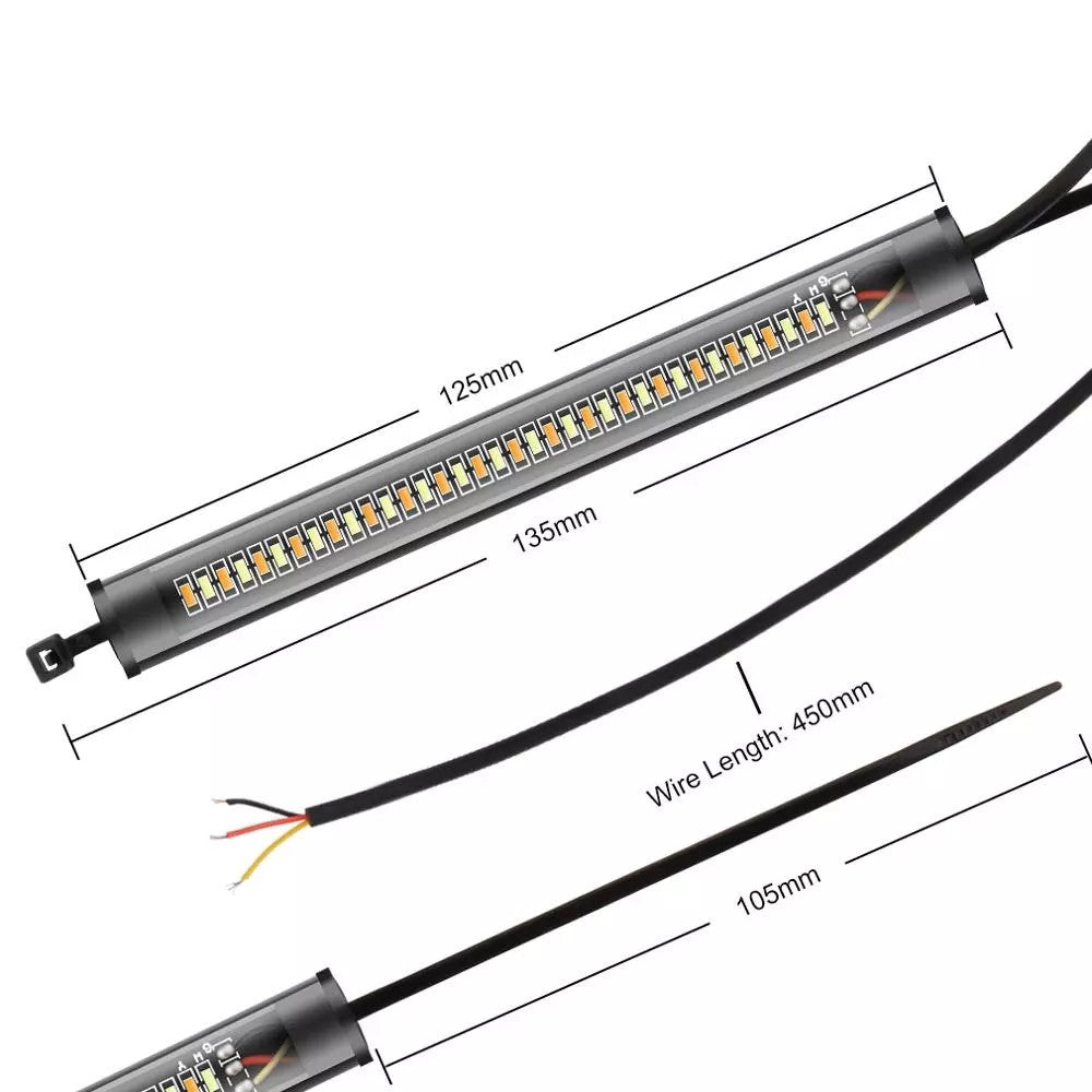 General Motorcycle Avant Shock LED Anneau Signal de virage