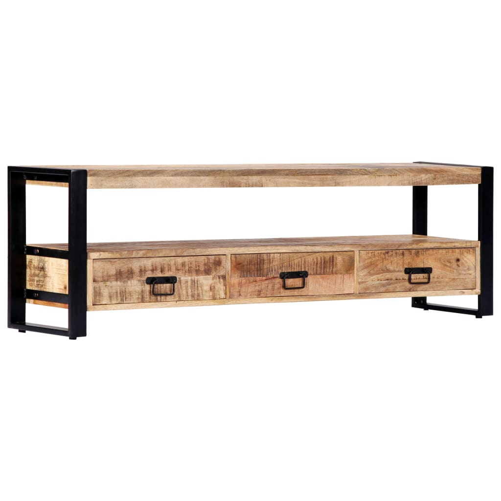 Armoire TV 150 x bois de mangue massif