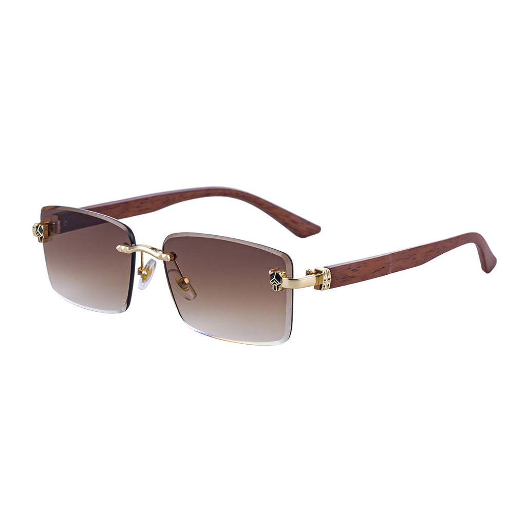 202 Lunettes de soleil mode sans cadre pour hommes