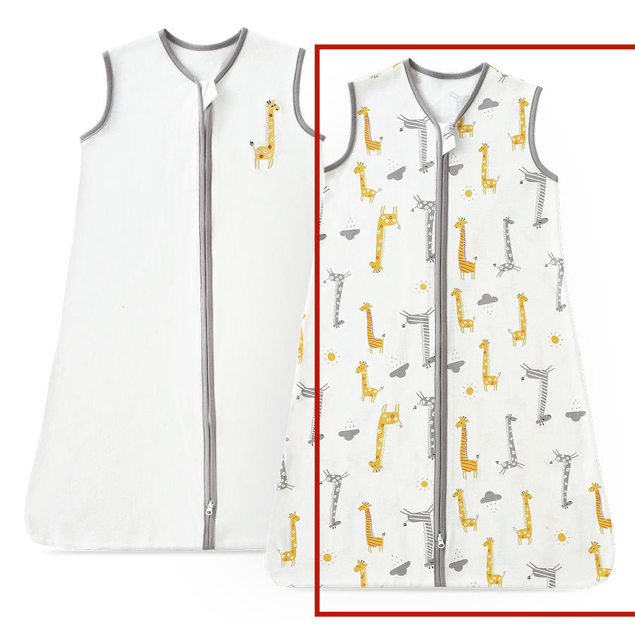 0-2 ans vieux coton été mince nouveau-né sans manches hommes et femmes bébé anti-kick Quilt