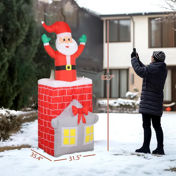 Décoration de Noël gonflable(Aucune expédition en week-end)