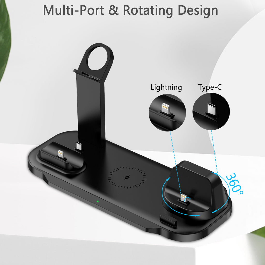 Wireless multi-functional mobile radiotelephony charger
