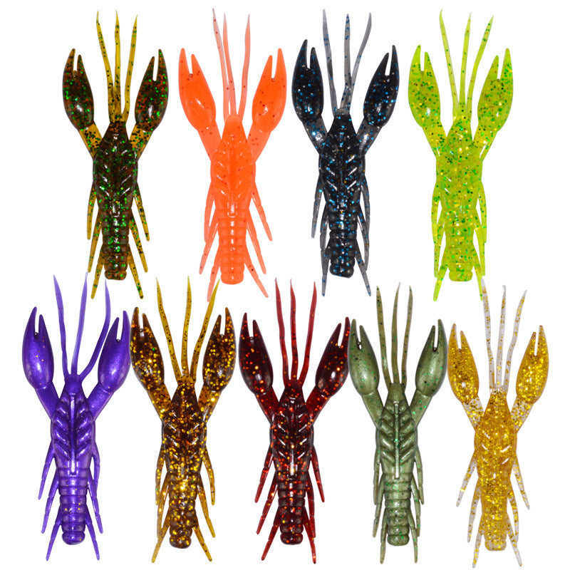 Type de crevette à bec souple Luya Insectes doux Faux Insectes doux