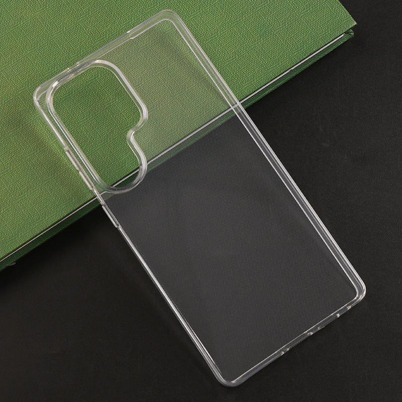 Matériel TPU Finition comme la peau Étui téléphonique transparent