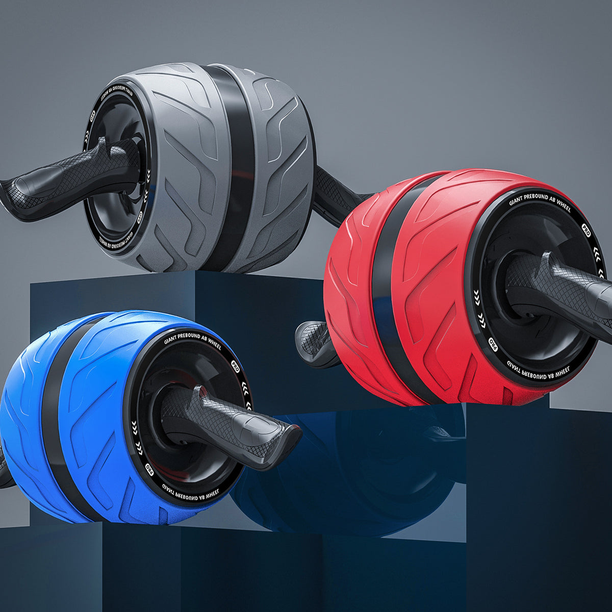 Abdominal Wheel with Rebound for Men and Women